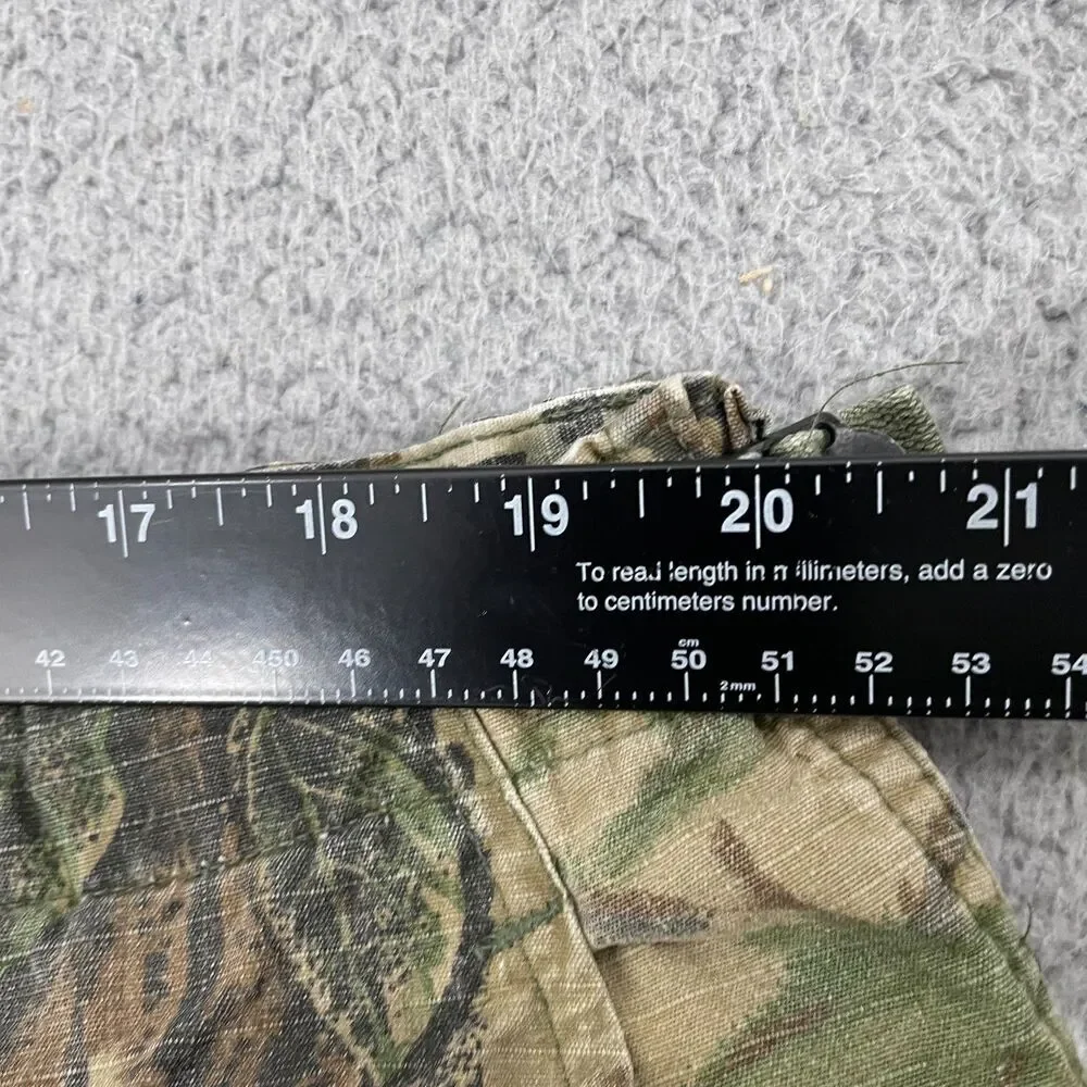 VTG Sports Afield Realtree Camo Pants Men XL Button Fly Tactical Hunting Cargo